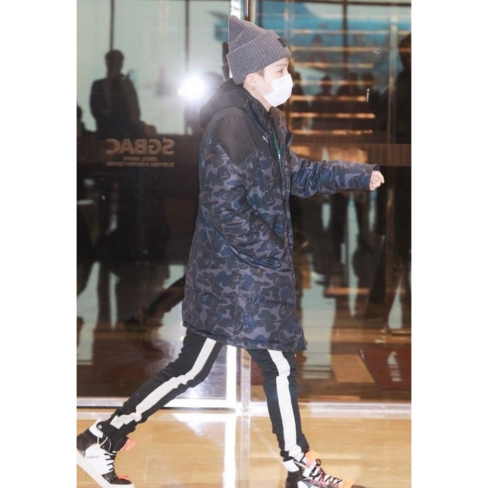 BTS Suga Speical Puffer Coat